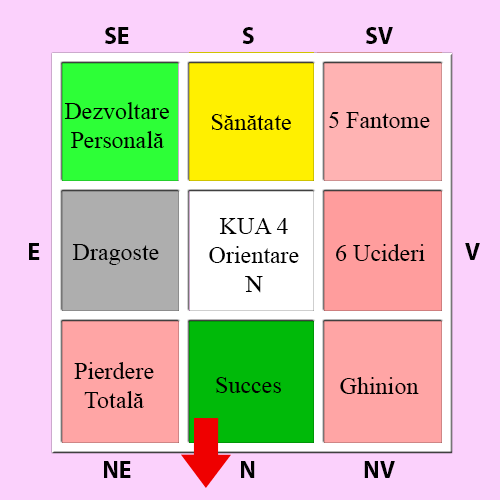 opt palate feng shui kua 4